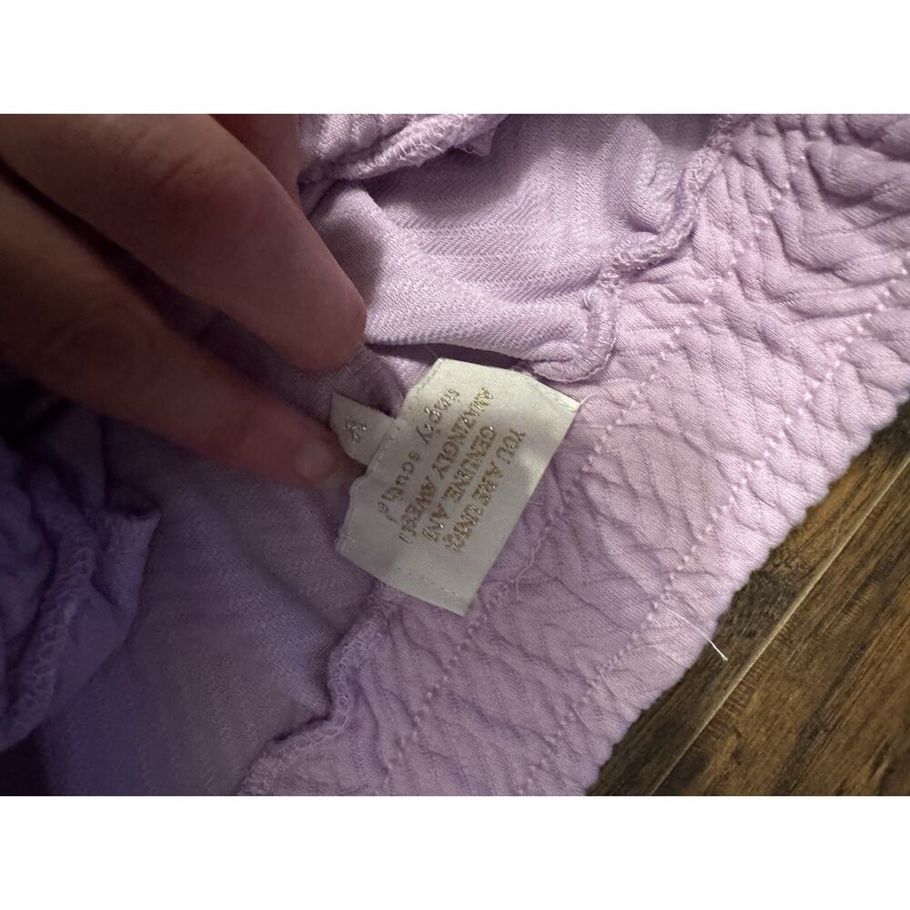 Simply Southern Collection Quilted Pant Set Pearl Pastel Colorblock Sz:M - Picture 6 of 11